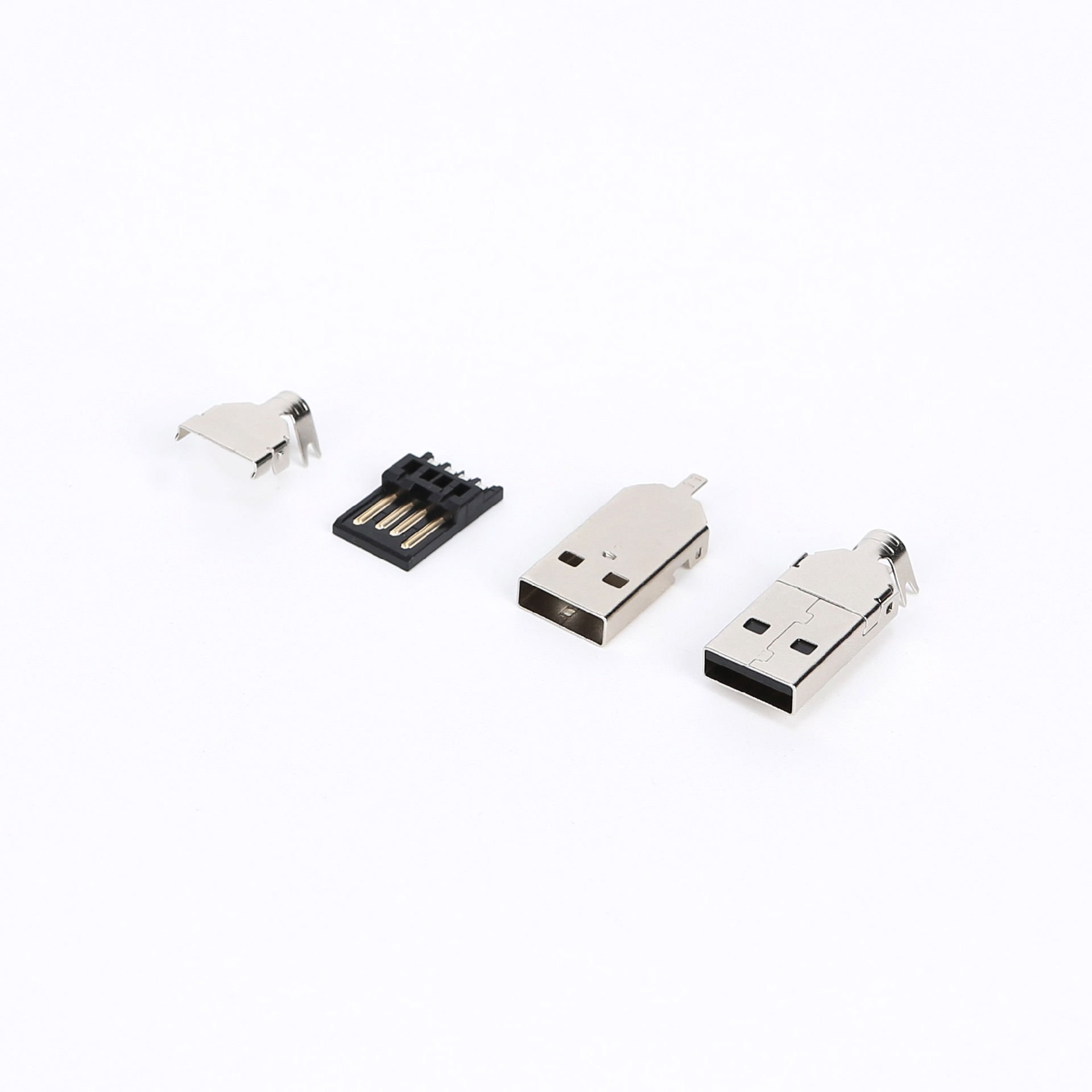 B09A42/S09A43 USB 2.0 AM 三件式 L28