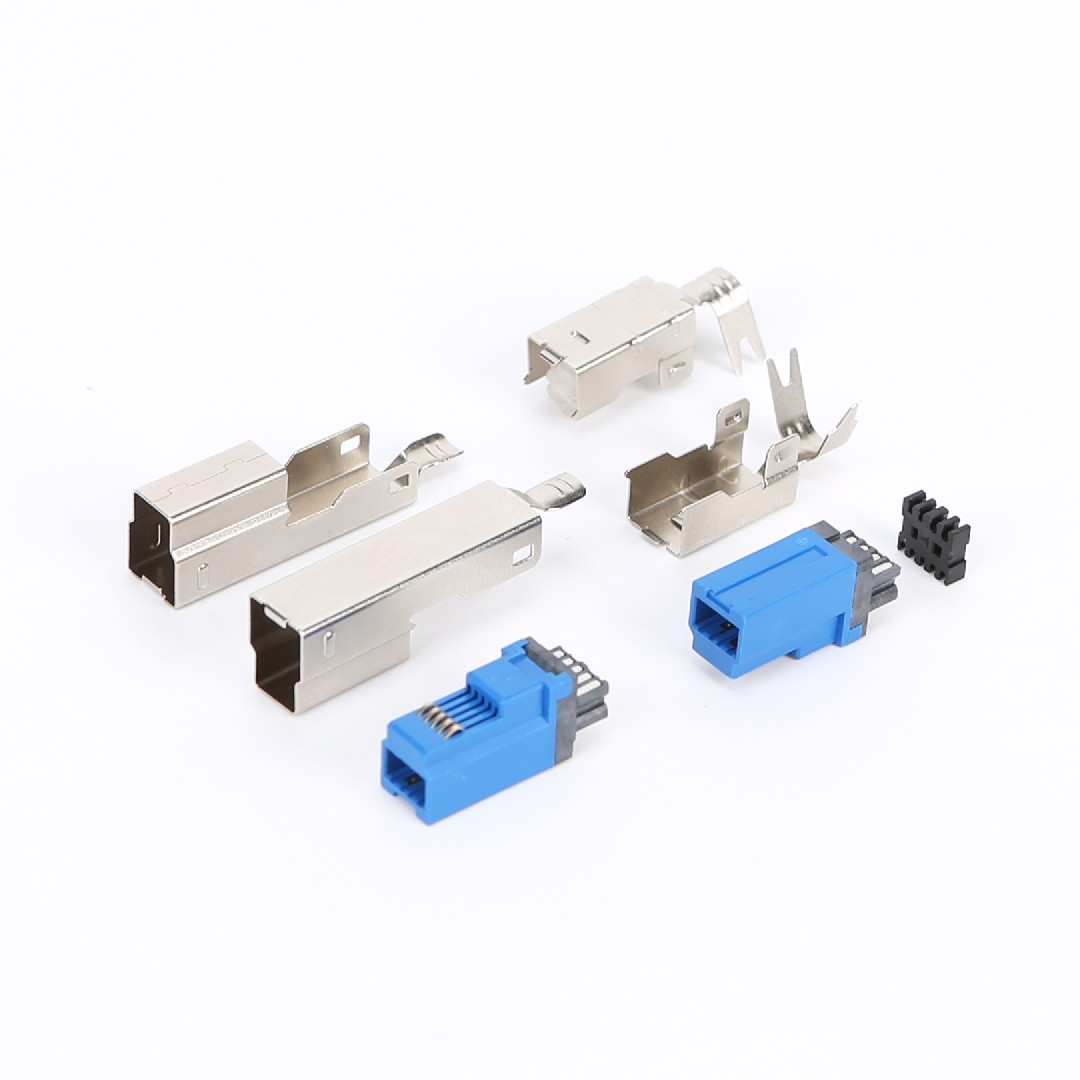 B13W31 USB3.0 AM/MD 焊线三件套 L=28